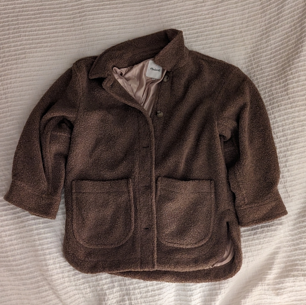 Madewell Teddy Belrose Shirt-Jacket